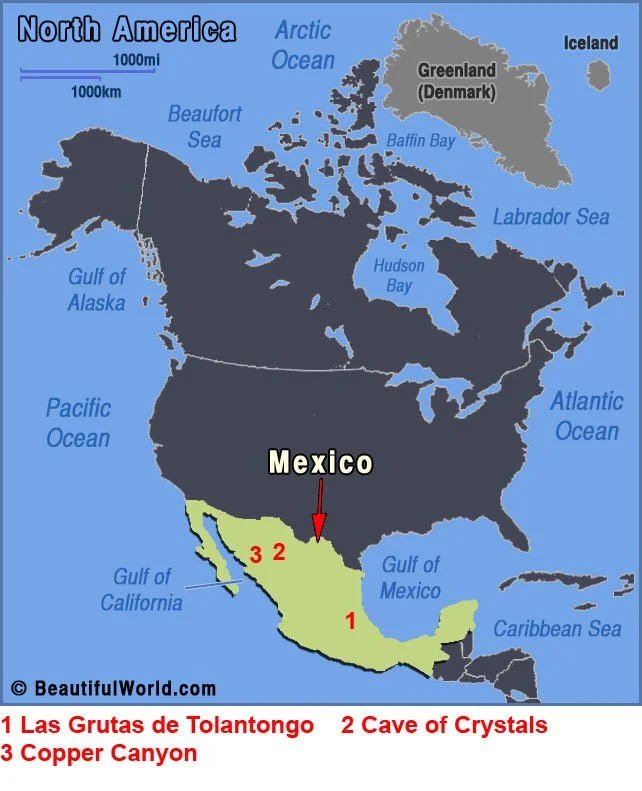 Copper Canyon Map