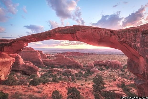 sunset-at-landscape-arch